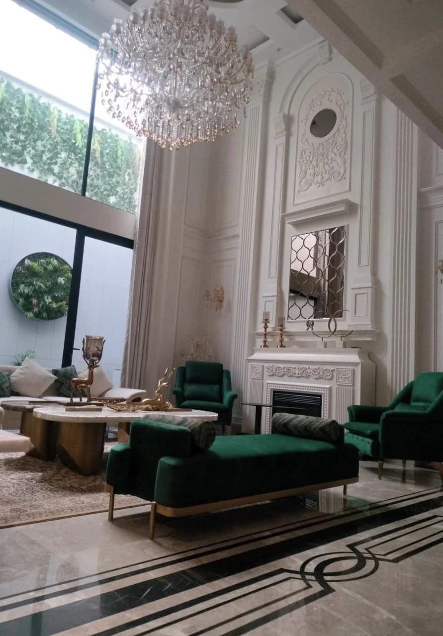 Neoclassical Double-Height Villa